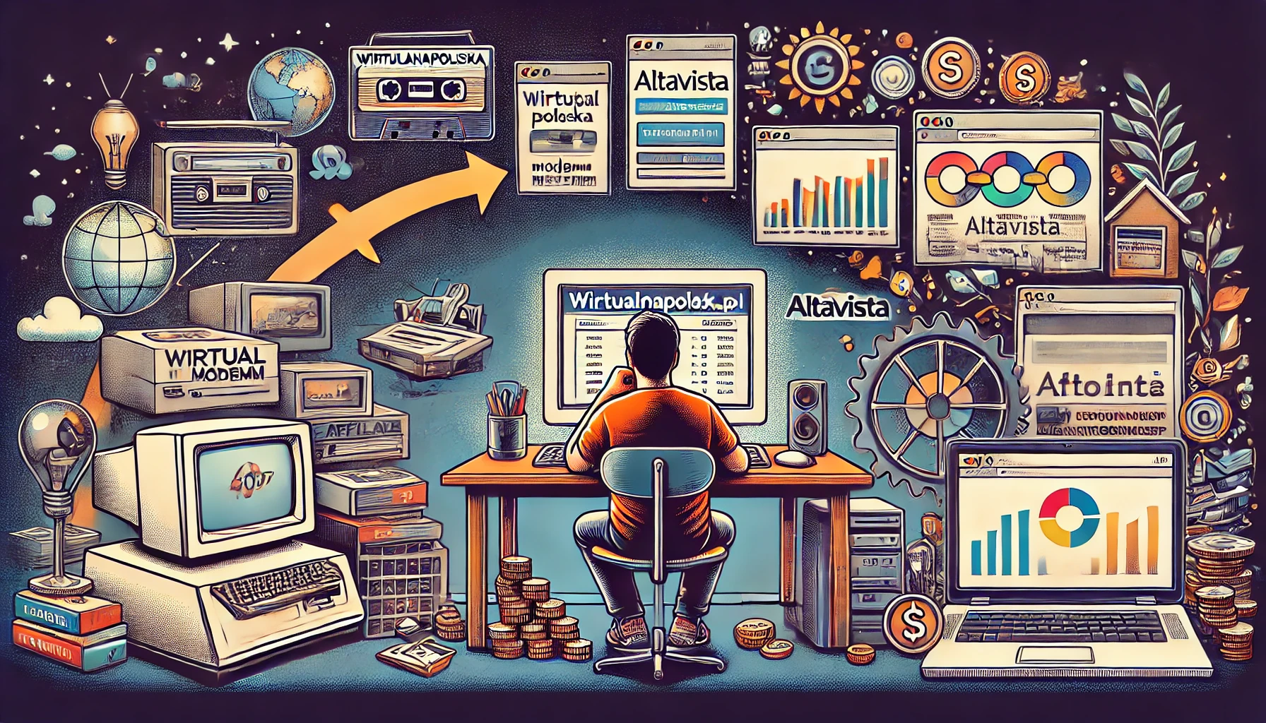 Jak i kiedy zaczynałem zarabiać w Internecie?