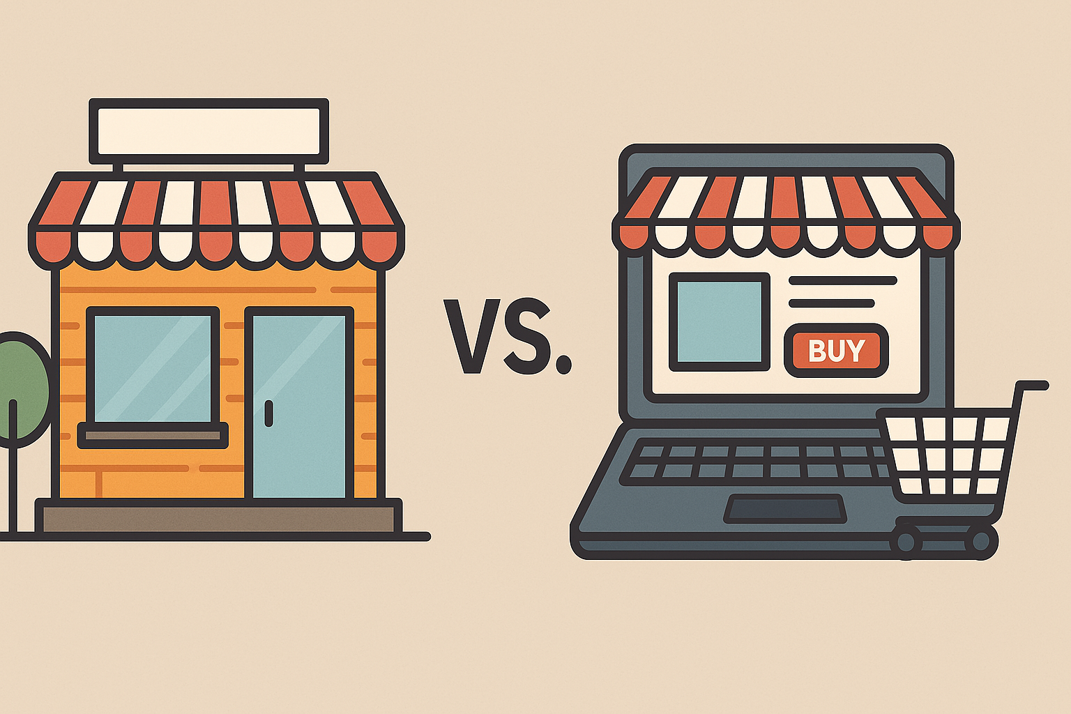 Przewaga biznesu internetowego nad tradycyjnym