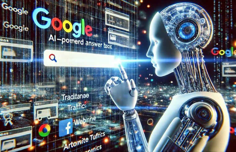 Czy nowa funkcja wyszukiwarki Google z wykorzystaniem AI, odbierze ruch na tradycyjnych stronach?