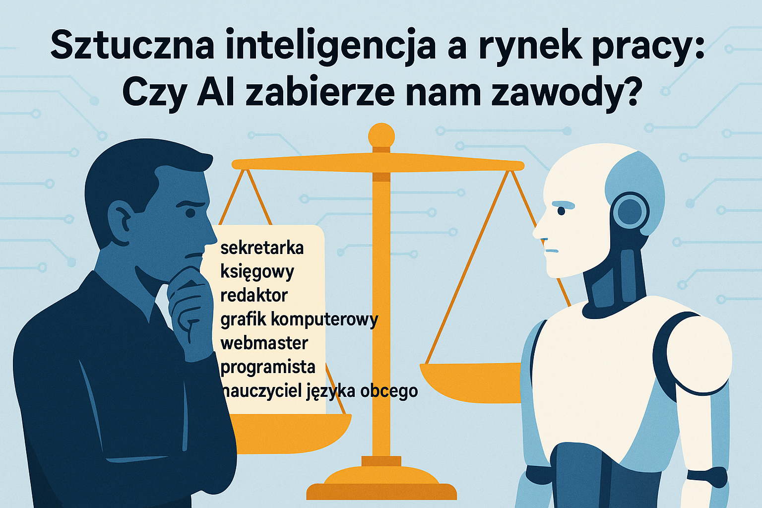 Sztuczna inteligencja, a rynek pracy: Czy AI zabierze nam zawody?